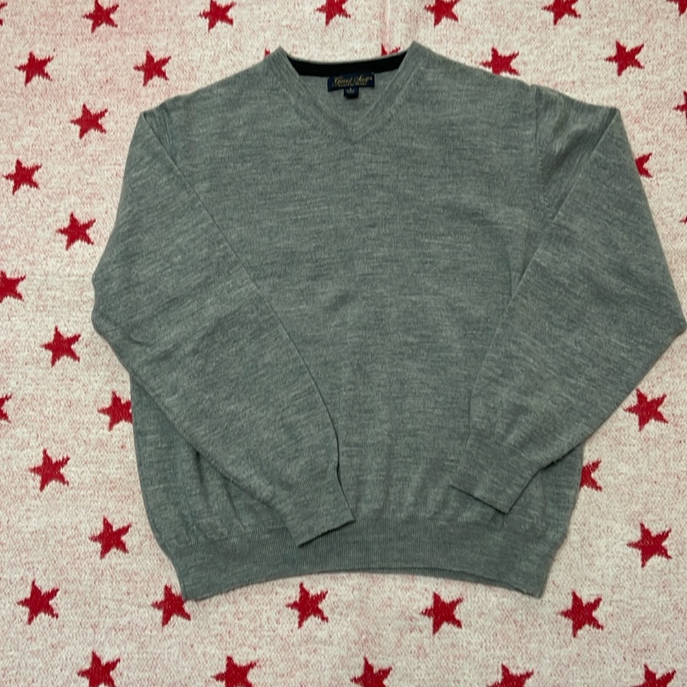 Garret Scott Merino Wool Sweater, size L